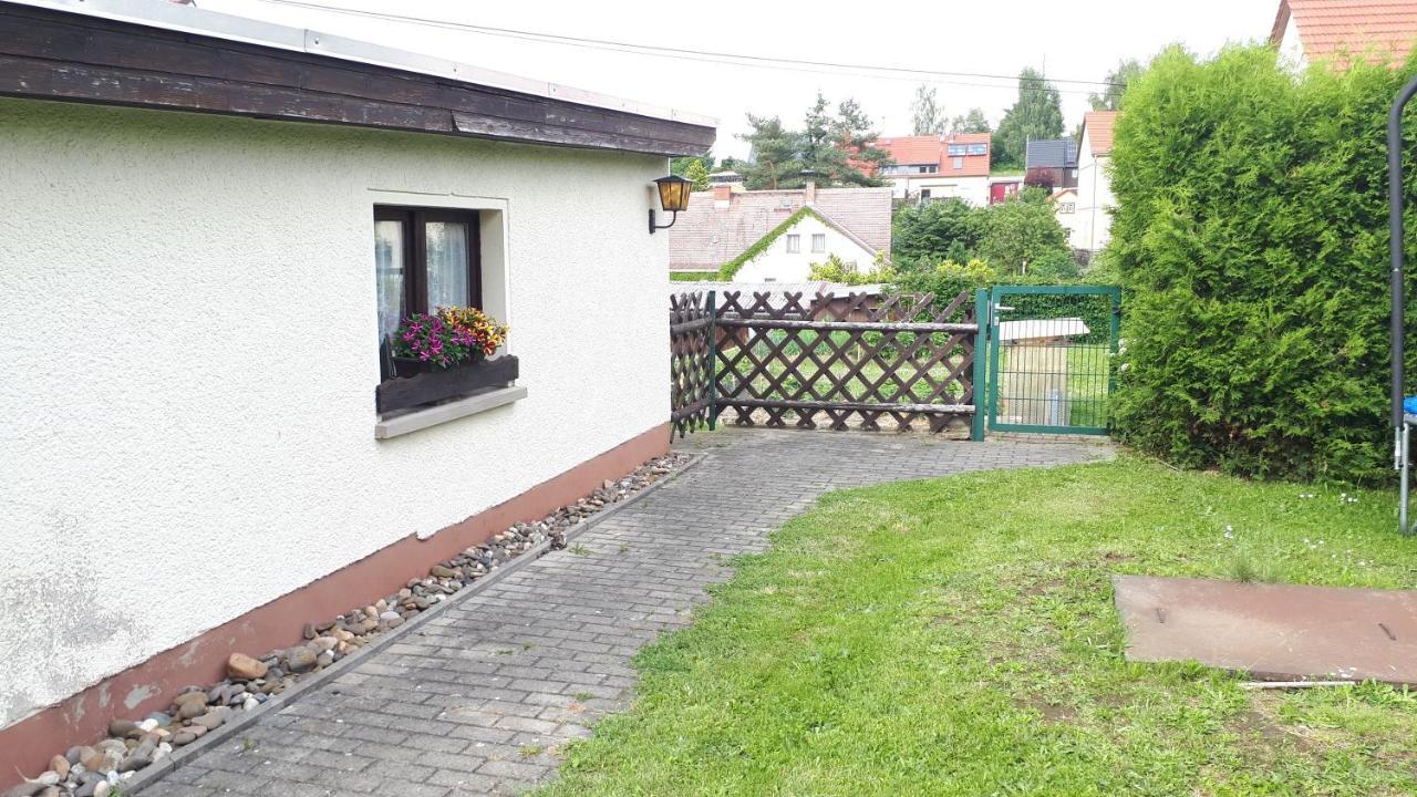 Ferienwohnung Rolle Schöna エクステリア 写真