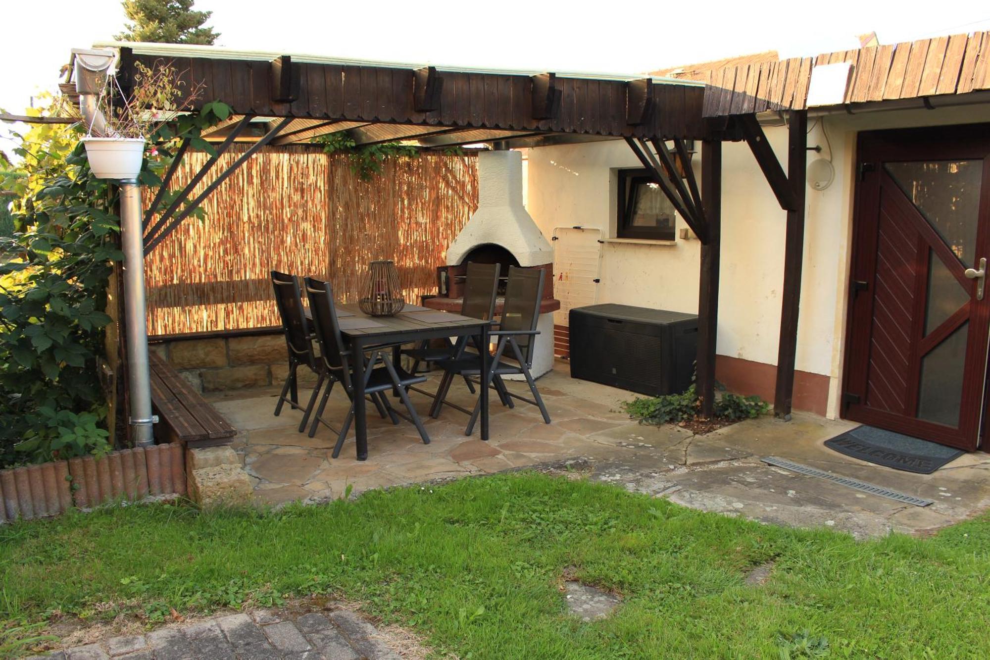 Ferienwohnung Rolle Schöna エクステリア 写真