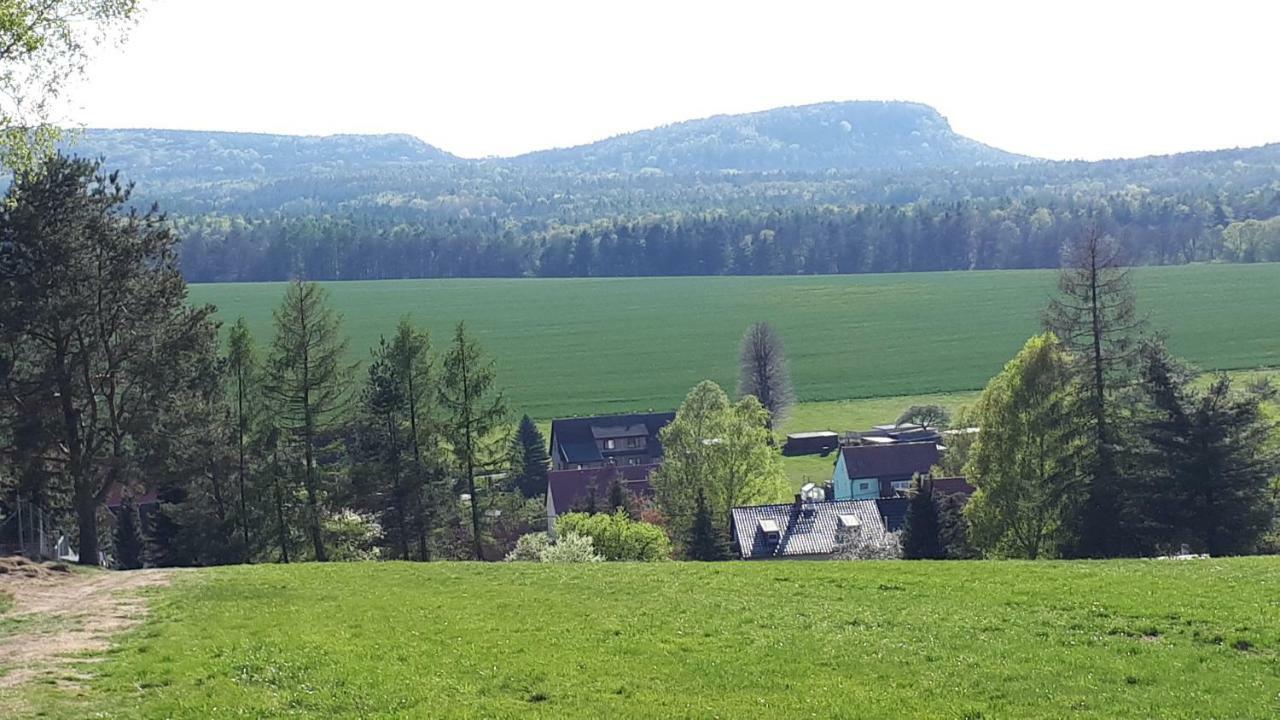 Ferienwohnung Rolle Schöna エクステリア 写真